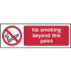 NO SMOKING BEYOND THIS POINT -SAV(300 X 100MM) thumbnail-0