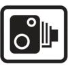 350X300MM DIB. 'SPEED CAMERA SYMBOL ONLY' ROAD SIGN (W/O CHANNEL) thumbnail-0