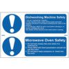 DISHWASHING MACHINE SAFETY / MICROWAVE OVEN SAFETY-PVC(300X200MM) thumbnail-0