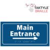 MAIN ENTRANCE ARROW RIGHT -TAKTYLE (300 X 150MM) thumbnail-0