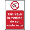 THIS WATER IS METERED DO NOT...-RPVC (200 X 300MM) thumbnail-0