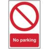 NO PARKING - PVC (200 X 300MM) thumbnail-0