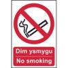 NO SMOKING ENGLISH/WELSH -PVC(200 X 300MM) thumbnail-0