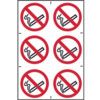 NO SMOKING SYMBOLS - PVC (200X300MM) thumbnail-0