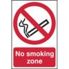 NO SMOKING ZONE - PVC (200X300MM) thumbnail-0