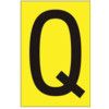 75MM YELLOW VINYL - CHARACTER 'Q'(PK-10) thumbnail-0