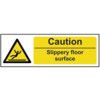 CAUTION SLIPPERY FLOOR SURFACE -RPVC (600 X 200MM) thumbnail-0