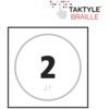 NUMBER 2 - TAKTYLE (150 X 150MM) thumbnail-0