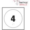 NUMBER 4 - TAKTYLE (150 X 150MM) thumbnail-0