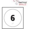 NUMBER 6 - TAKTYLE (150 X 150MM) thumbnail-0