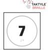 NUMBER 7 - TAKTYLE (150 X 150MM) thumbnail-0