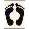 FEET STENCIL (400 X 600MM)    thumbnail-0