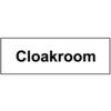 CLOAKROOM - SAV (300 X 100MM) thumbnail-0