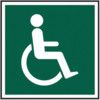 DISABLED SYMBOL - PVC (150X150MM) thumbnail-0