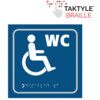 DISABLED WC SYMBOL - TAKTYLE(150X 150MM) thumbnail-0