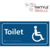 TOILET (WITH DISABLED SYMBOL)-TAKTYLE (300 X 150MM) thumbnail-0