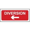 DIVERSION LEFT ARROW - QSIGN(1050 X 450MM) thumbnail-0