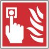 FIRE ALARM CALL POINT SYMBOL -RPVC (100 X 100MM) thumbnail-0