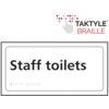 STAFF TOILETS - TAKTYLE (300X150MM) thumbnail-0