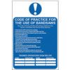 CODE OF PRACTICE FOR THE USE OFBANDSAWS - PVC (200 X 300MM) thumbnail-0