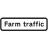 692 X 188MM DIBOND 'FARM TRAFFIC' ROAD SIGN (WITHOUT CHANNEL) thumbnail-0