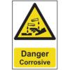 DANGER CORROSIVE - PVC (200X300MM) thumbnail-0