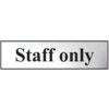 STAFF ONLY - CHR (200 X 50MM) thumbnail-0