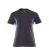 ACCELERATE, T-Shirt, Women, Blue/Navy Blue, Cotton/Polyester, Short Sleeve, S thumbnail-0