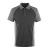 UNIQUE, Polo Shirt, Unisex, Black/Grey, Cotton/Polyester, Short Sleeve, M thumbnail-0