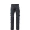 UNIQUE, Manheim, Work Trousers, Men, Grey/Black, Poly-Cotton, Waist 31.5", Short thumbnail-0