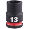 3/8"SQ DRIVE; SHOCKWAVE IMPACT SOCKET 13mm STD-II thumbnail-0