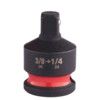 3/8"SQ DRIVE; SHOCKWAVE IMPACT REDUCER-II TO 1/4"SQ DRIVE MALE thumbnail-0