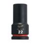 3/4"SQ DRIVE; SHOCKWAVE IMPACT SOCKET 22mm DEEP-II thumbnail-0