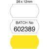 BATCH NUMBER LABELS 26x12 mm (PK-1500) thumbnail-0