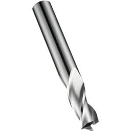 Series S903 Carbide 3 Flute Plain Shank Standard Length Slot Drill - Metric  thumbnail-0