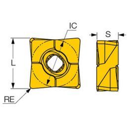 CXMG Turning Inserts Grade IC8150 thumbnail-1