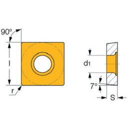 SCMT Turning Inserts Grade IC9150 thumbnail-1