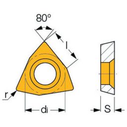 WNMG Turning Inserts Grade IC907 thumbnail-1