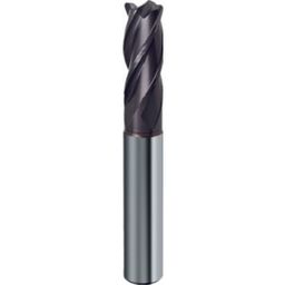 Series 3562 Carbide 4 Flute Roughing End Mills With Corner Radius - Firex Coated - Metric thumbnail-0