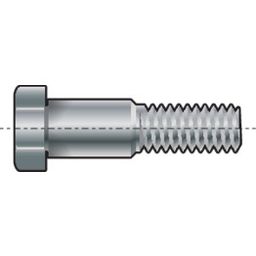 Hex Head Shoulder Screw, Metric - Steel - Grade 8.8 - Long Thread - DIN 609 thumbnail-0