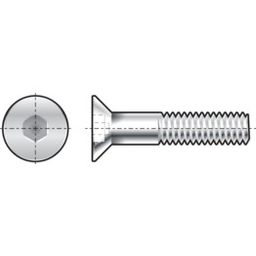 Socket Head Countersunk Screw, Metric - A2 Stainless - Grade 50 - DIN 7991 thumbnail-0