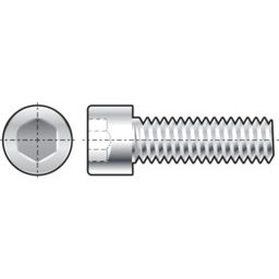 Socket Head Cap Screw, Metric - A4 Stainless - Grade 70 - Thread to Head - DIN 912 thumbnail-0