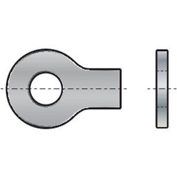 Long Tab Washer, Metric - A2 Stainless Steel - DIN 93 thumbnail-0