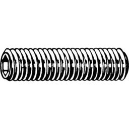 Socket Set Screw, UNC - Steel - Grade 14.9 - Flat Point - ASME B18.3 thumbnail-1