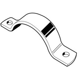 Pipe Clamp, Metric - Steel - Full Pipe Clamps  thumbnail-0