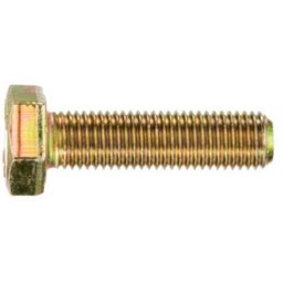 Hex Head Set Screw, UNC - Steel  - SAE Grade 8 - ZY (Zinc Yellow Passivated) - BS1768 thumbnail-0