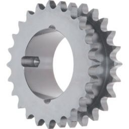 10B-2 (5/8" x 3/8") Duplex Sprockets - Taper Bore  thumbnail-0