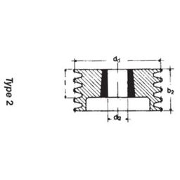 TBSPA - V-Grooved Pulleys - Taper Bore thumbnail-1