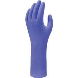 Disposable Gloves, Cobalt Blue Nitrile, Long Cuff, Chemical Resistant (Pk-50) thumbnail-0