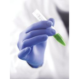 Disposable Gloves, Cobalt Blue Nitrile, Long Cuff, Chemical Resistant (Pk-50) thumbnail-1